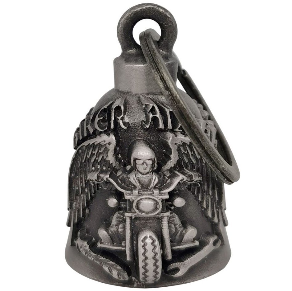 Motorcycle Ride Bell - 3D - Biker Angel - Spirit Bell - Gremlin - DBL6-S-DL