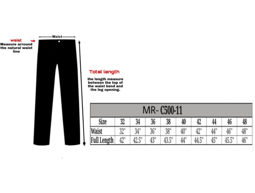 Leather Pants - Men's - Five Pockets - Motorcycle - MR-C500-11-DL