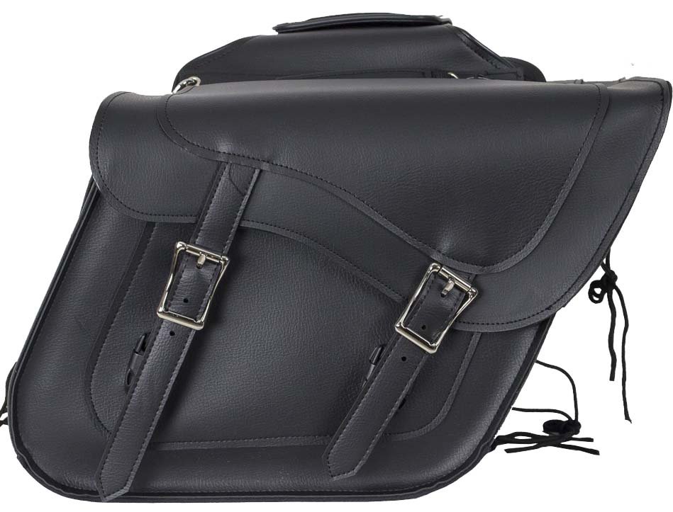 Saddlebags - PVC - Gun Pockets - Motorcycle Luggage - SD4090-NS-PV-DL