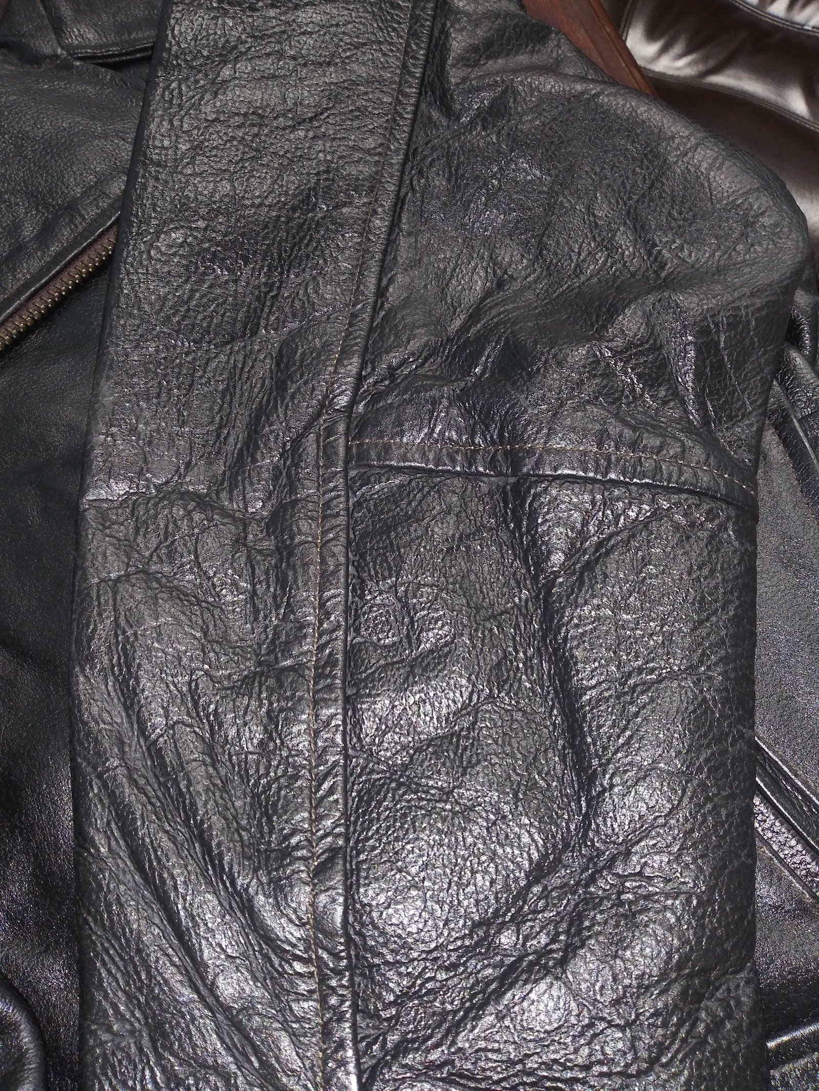 Embossed Retro Black Eagle Motorcycle Jacket with Side Laces and Live To Ride - SKU MJ703-01-NLR-DL