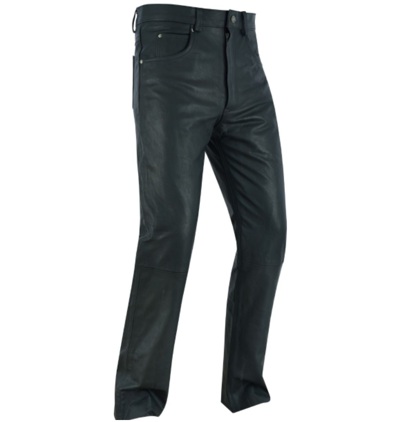 Leather Pants - Men's - Five Pockets - Motorcycle - C500-88-DL