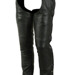 Leather Chaps - Deep Pocket - Unisex - Big - Up To 5XL - DS405-DS