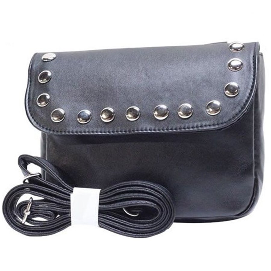 Belt Bag - PVC Purse - Studs Design - Small Handbag - BAG30-DL