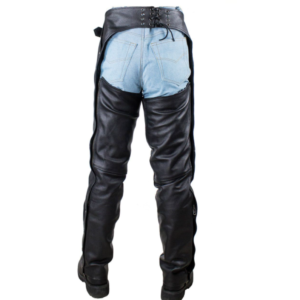 Leather Chaps - Men's or Women's - Buffalo Leather - C2334-BUFF-DL