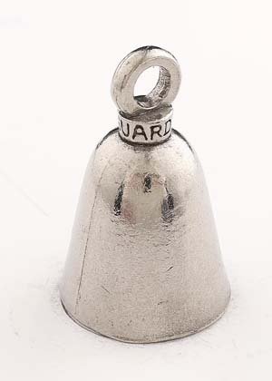 Plain - Pewter - Motorcycle Guardian Bell® - Made In USA - SKU GB-PLAIN-DS