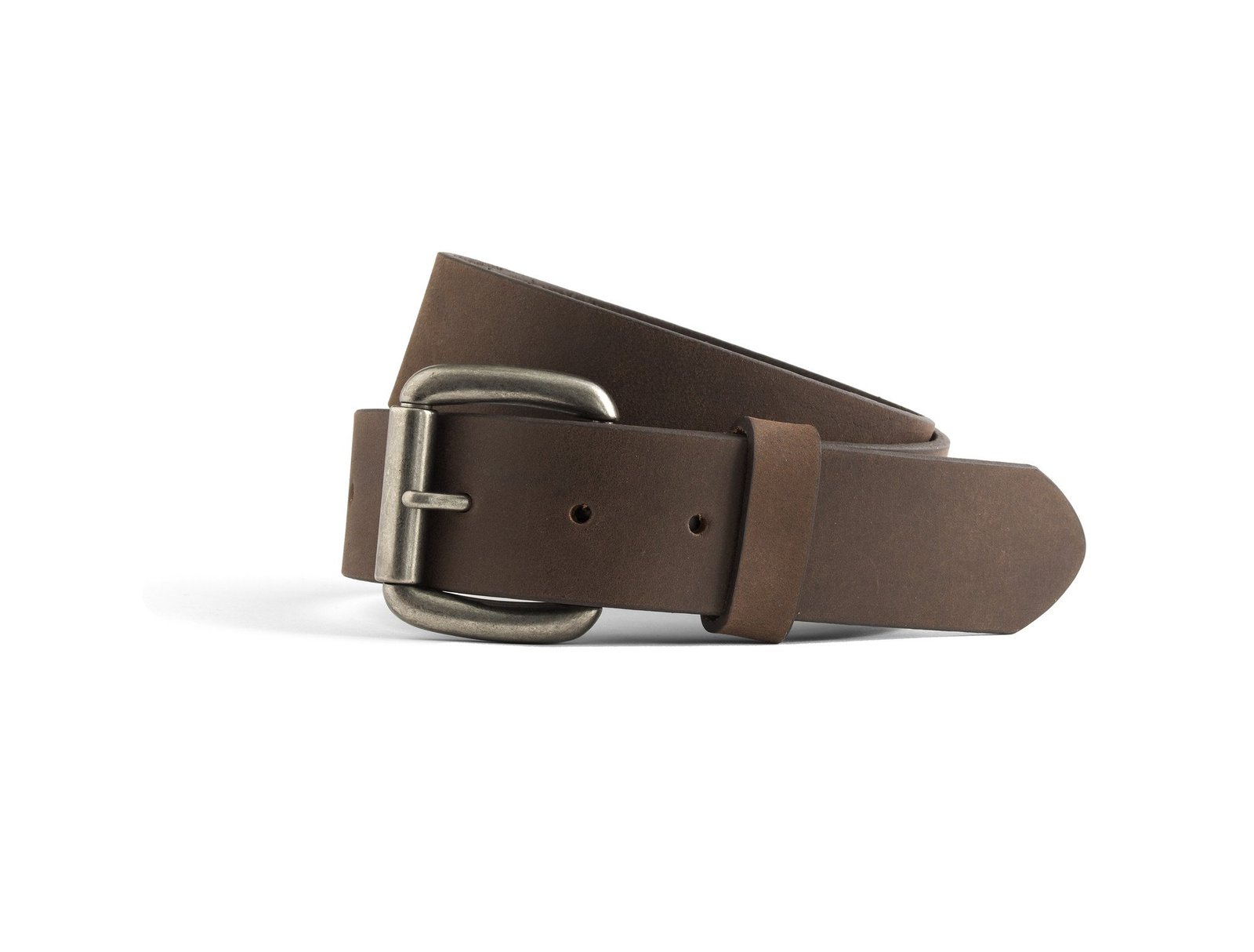 Men's Leather Belt in Choice of Black or Brown | FIMB16000-FM