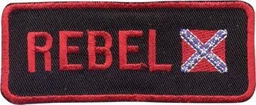 Confederate Flag Patch - Rebel Flag Patch - Small - PAT-E781-DL