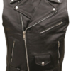 Classic Style Sleeveless Motorcycle Vest - Jacket - SKU AL2012-AL