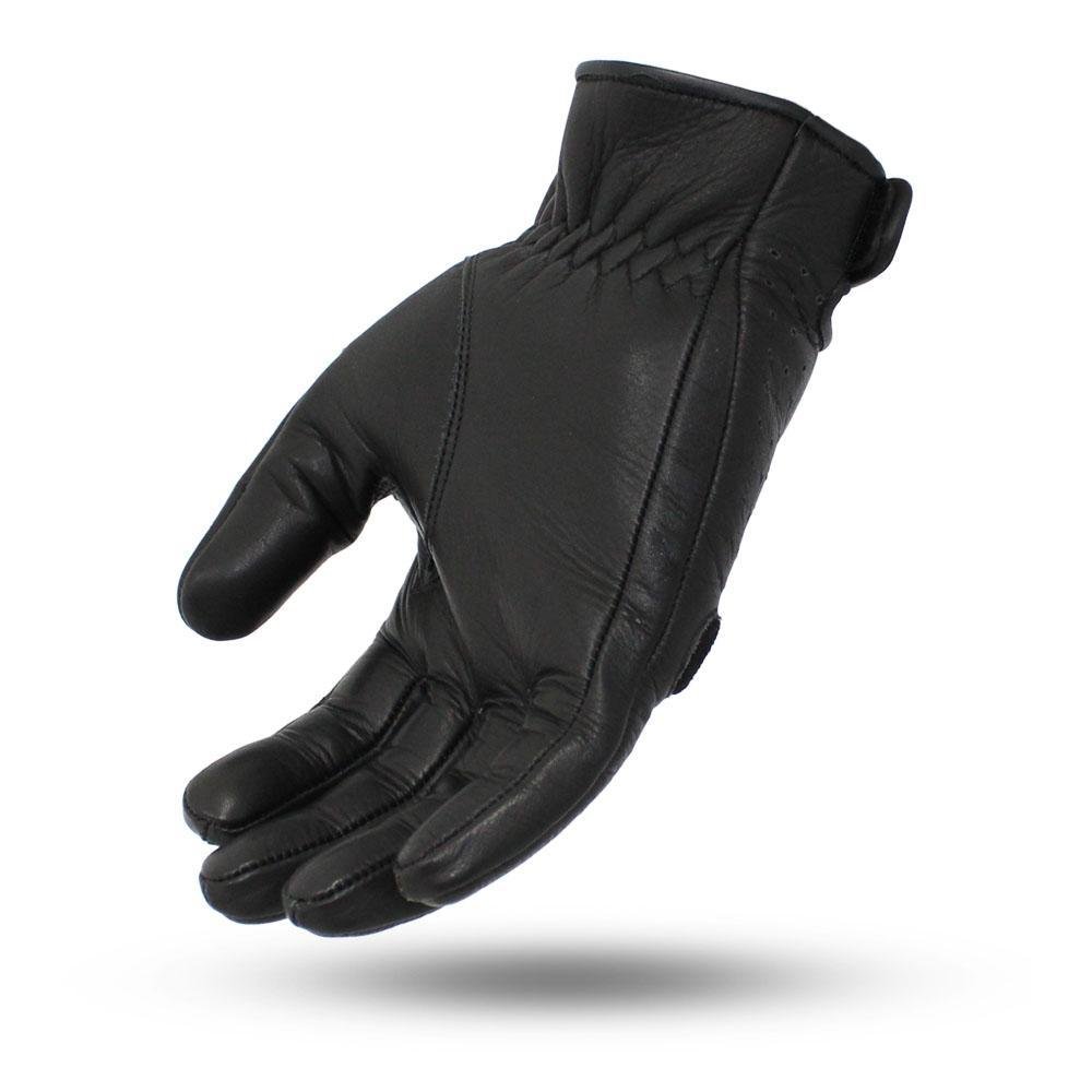 Leather Motorcycle Gloves - Men's - Full Finger - Pinnacle - FI212-FM