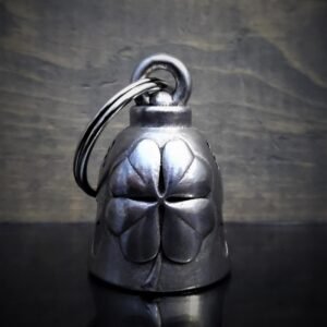 Canadian Flag - Pewter - Motorcycle Spirit Bell - Made In USA - SKU BB50-DS