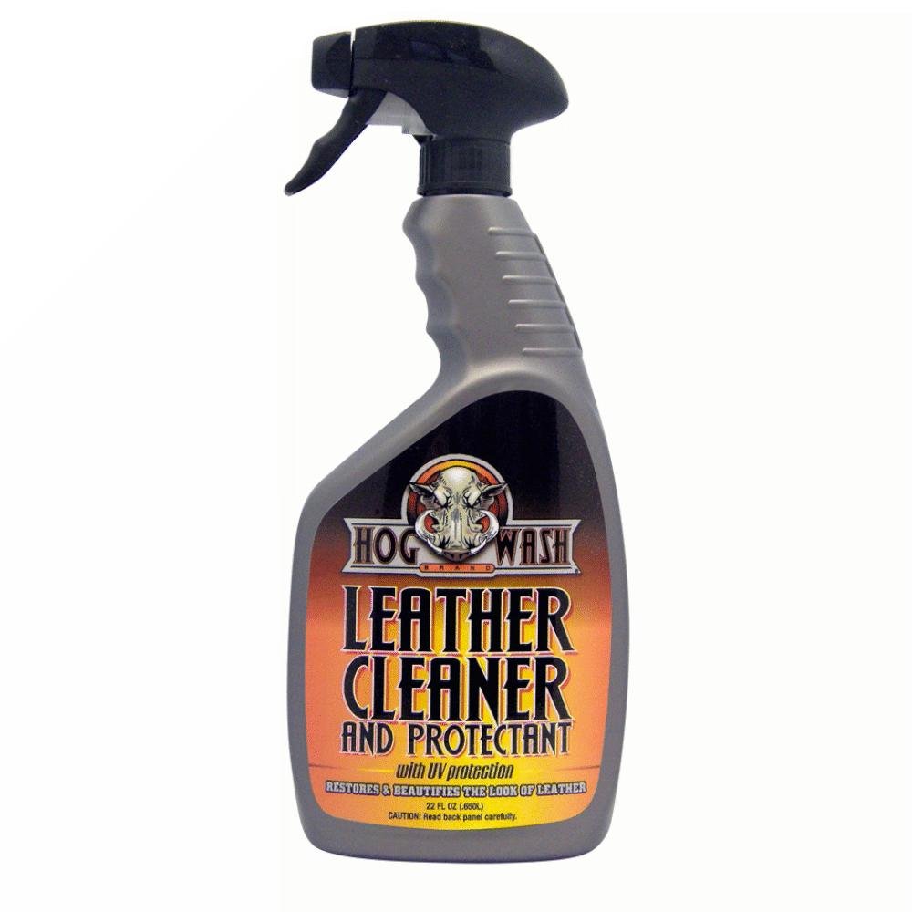 Dealer Leather Hog Wash - Leather Cleaner and Protectant - 22 oz - Motorcycle Detailing - HW0549-DS