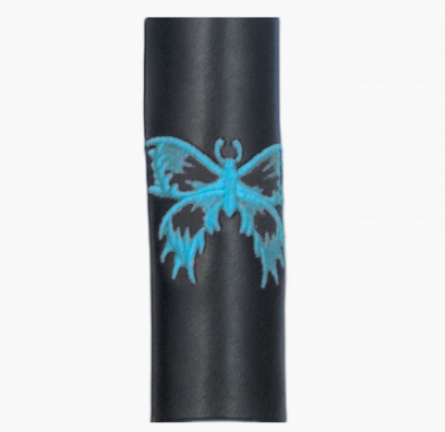 Pony Tail Holder - Hair Accessories - Choice of Colors - Butterflies - 4 Inches - 9181-UN