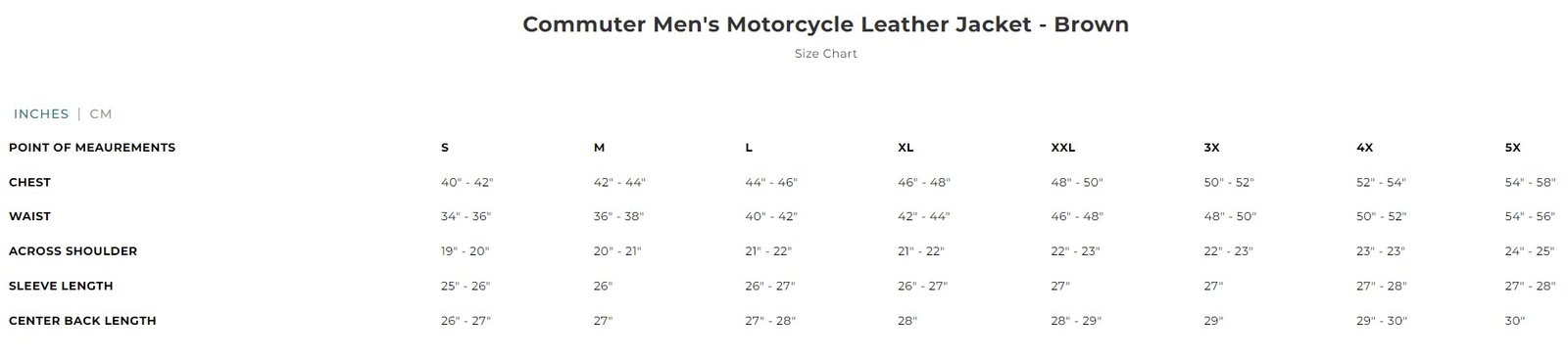 Leather Motorcycle Jacket - Men's - Brown - Commuter - FIM277CVZ-FM