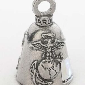 Marines - Semper Fi - Pewter - Motorcycle Guardian Bell® - Made In USA - SKU GB-MARINES-DS