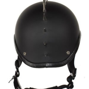 Novelty Motorcycle Helmet - Gloss or Flat Black - Spiked Gladiator - H403-H503-02-DL