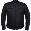 Men's Nylon Textile Racer Style Jacket -SKU K-2148-00-UN