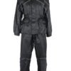 Rain Suit - Men's - Waterproof - Motorcycle - Black - DS590BK-DS