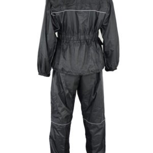 Rain Suit - Men's - Waterproof - Motorcycle - Black - DS590BK-DS