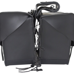 Saddlebags - PVC - Gun Pockets - Motorcycle Luggage - SD4090-NS-PV-DL