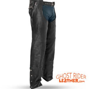 Leather Chaps - Men's - Motorcycle - Patriot - FIM840CSL-CDD-FM Size Chart