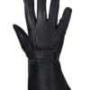 Leather Motorcycle Gloves - Men's - Deer Skin - Gauntlet - Biker - GLD118-22-DL