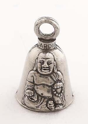 Buddha - Pewter - Motorcycle Guardian Bell - Made In USA - SKU GB-BUDDHA-DS
