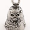 Highway To Hell - Skull - Pewter - Motorcycle Guardian Bell® - Made In USA - SKU GB-HIGHWAY-TO-H-DS