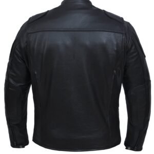 Leather Motorcycle Jacket - Men's - Premium - Racer - 6611-00-UN