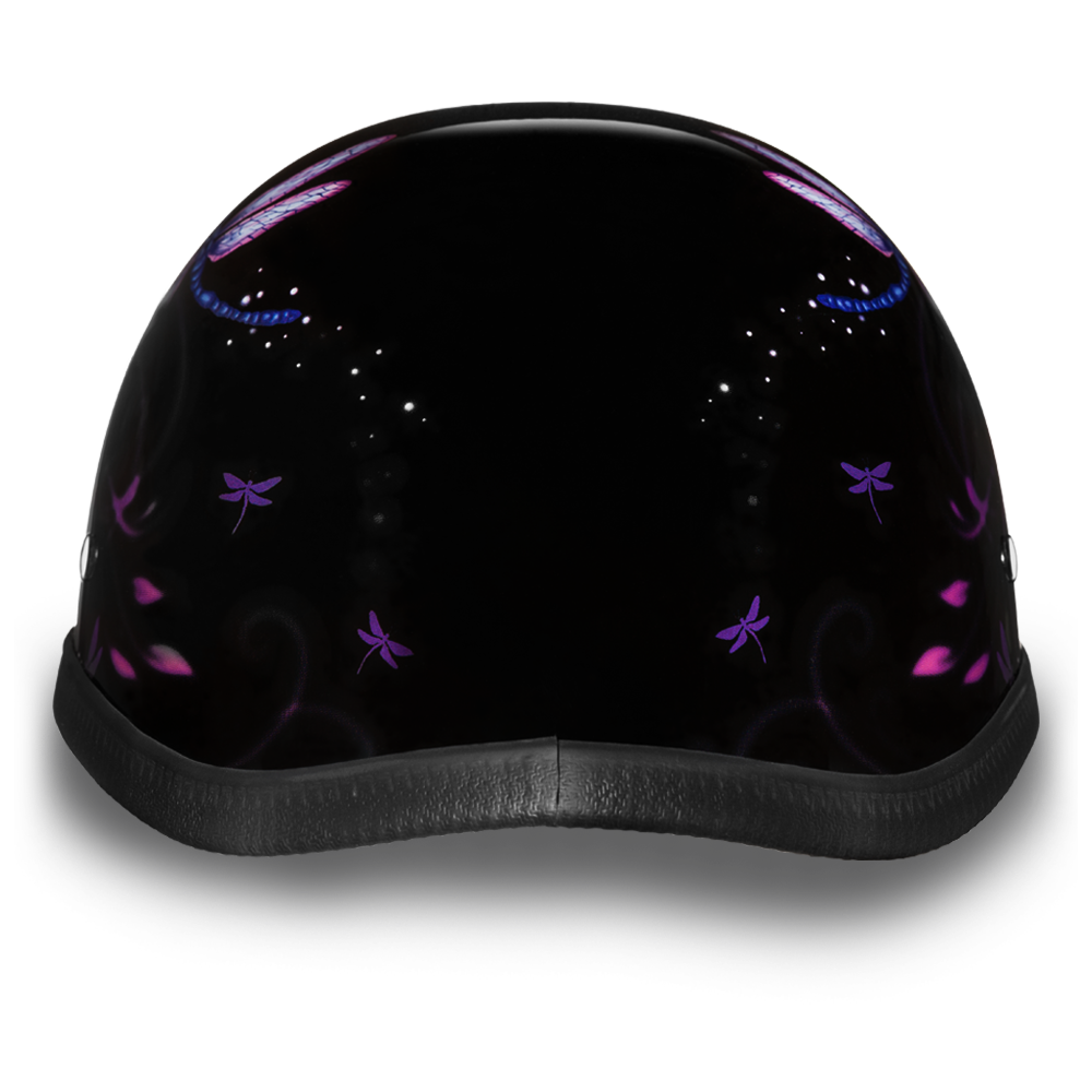 Novelty Motorcycle Helmet - Dragonfly - Eagle Shorty - 6002DF-DH