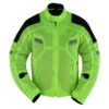 Mesh Motorcycle Jacket - Men's - High Visibility Green - Up To 5XL - DS765-DS