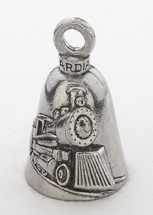 Freight Train - Pewter - Motorcycle Guardian Bell® - Made In USA - SKU GB-FREIGHT-TR-DS
