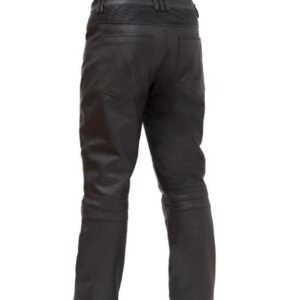 Leather Pants - Men's - Jean Style - Motorcycle - FIM834CSL-FM