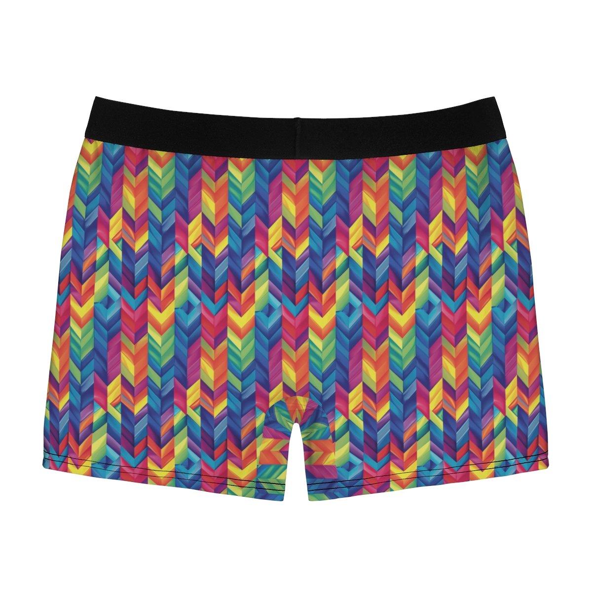 Joe's Technicolor Dream Coat Design - Rainbow Colors - Men's Boxer Briefs (AOP)