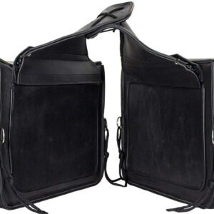 Saddlebags - PVC - Conchos - Concealed Carry - Motorcycle Luggage - SD2011-NS-PV-DL