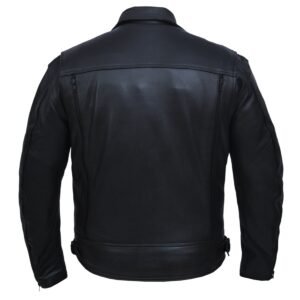 Ultra Leather Motorcycle Jacket - Men's - Biker - 341-CW-UN