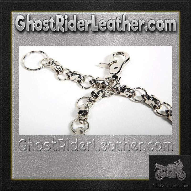 Biker Wallet Chain - Skulls - Motorcycle - Accessories - WTC10-DL