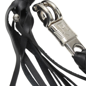 3 Inch Fat - Get Back Whip - Black Leather - 36 Inches - SKU GBW1-11S-T2-DL