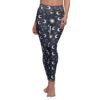 Sun Moon Stars - White on Midnight Blue - Women's Cut & Sew Casual Leggings (AOP)