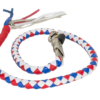 Get Back Whip - Red White and Blue Leather - GBW11-DL