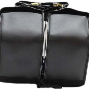 Saddlebags - PVC - Slanted - Studs - Motorcycle Luggage - SD4055-PV-DL