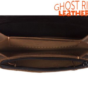 Leather Chain Wallet - Heavy Duty - Brown - AC51-11-BRN3-DL