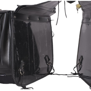 Saddlebags - PVC - Fringe - Studs - Lock - SD4030-PV-DL