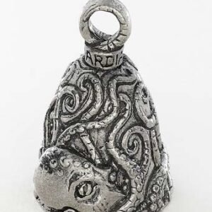 Kraken - Sea Monster - Pewter - Motorcycle Guardian Bell® - Made In USA - SKU GB-KRAKEN-DS