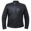 Leather Motorcycle Jacket - Men's - Racer Style - 502-NK-UN