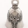 Ghost Rider - Skull - Pewter - Motorcycle Guardian Bell - Made In USA - SKU GB-GHOST-RIDER-DS