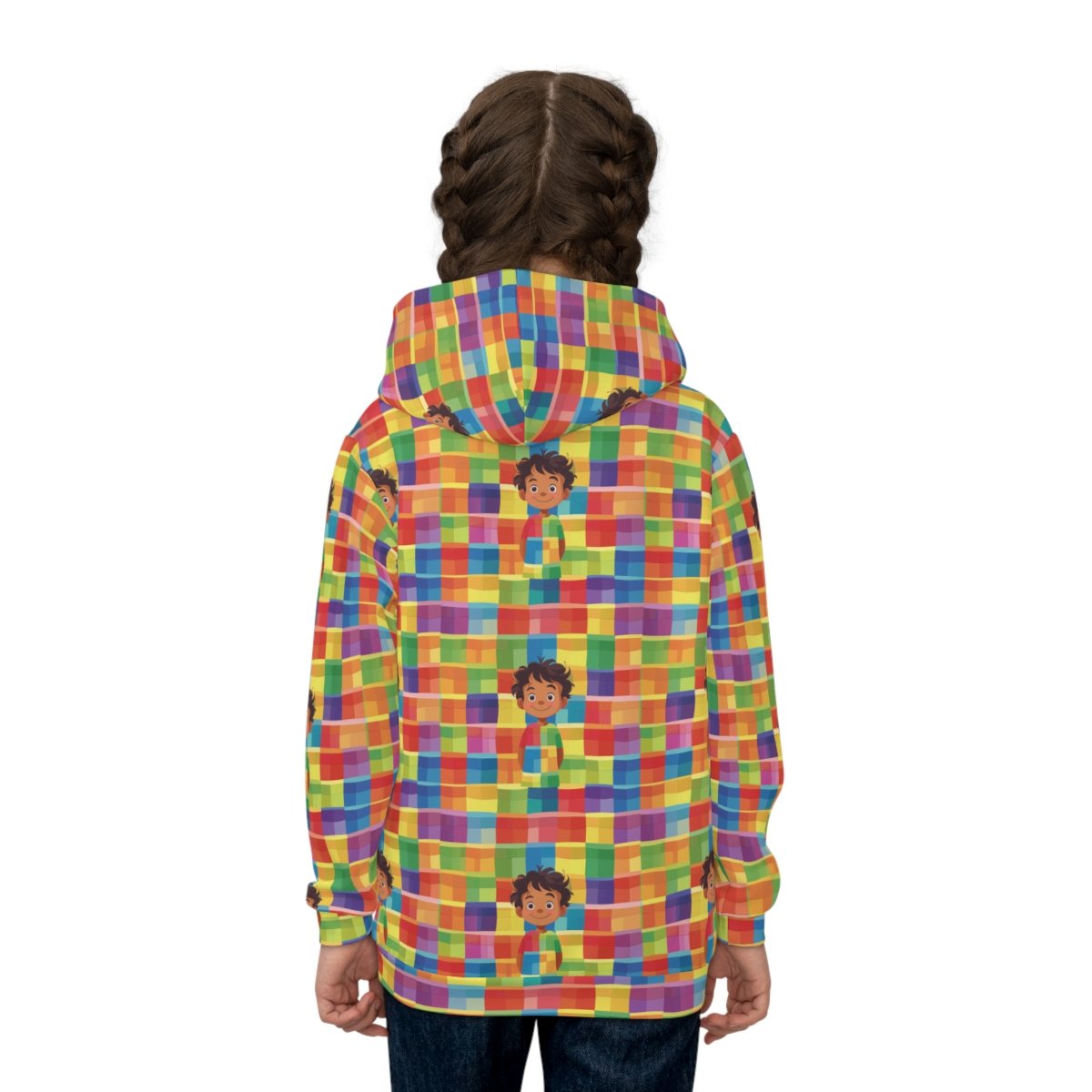 Joe's Technicolor Coat - Rainbow Colors - Children's Hoodie (AOP) Joe's Technicolor Coat - Rainbow Colors - Children's Hoodie (AOP)