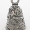 Bald Eagle - USA Flag - Pewter - Motorcycle Guardian Bell - Made In USA - SKU GB-BALD-EAGLE-DS