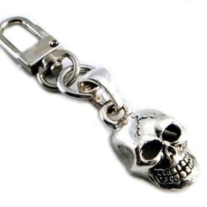 Clip On - Skull XL - Add To Your Wallet Chain and More - K-SKULLXL-DS