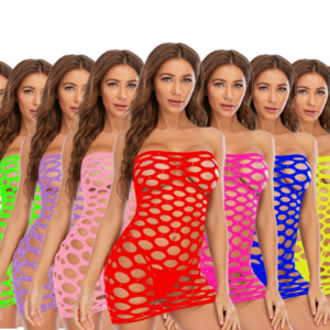 Fishnet Dress - Women's - Lingerie- Many Colors - TZ38-DL