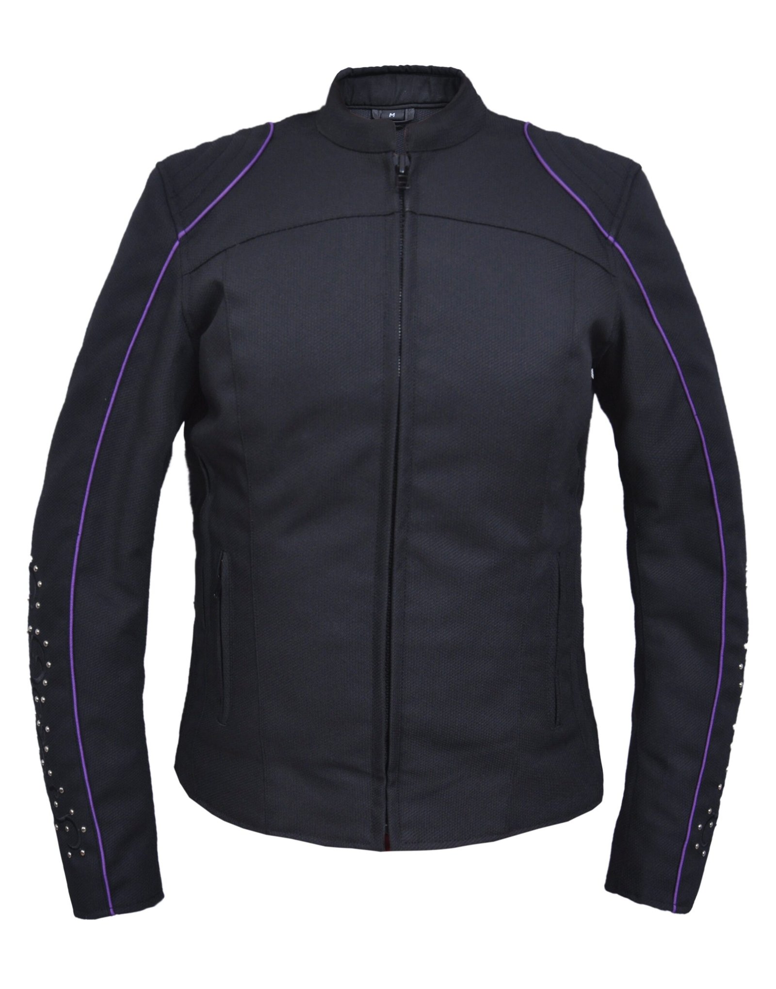 UNIK Ladies Nylon Textile Jacket With Purple Wings - 3692-17-UN